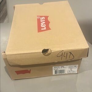 Levi's Tan Shoe Box